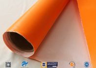 One Side Orange Fire Blanket silicone coated fiberglass cloth 500GSM 0.5mm Thickness