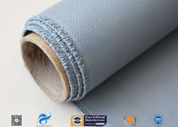 Satin Weave Silicone Coated Fiberglass Fabric 40/40g Gray Color 1m Width
