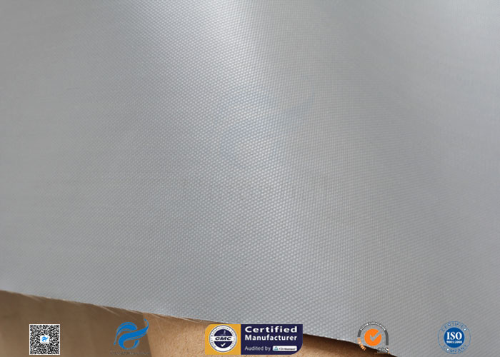 280gsm 7628 Grey PVC Coated Fiberglass Fabric For Flexible Air Ducting
