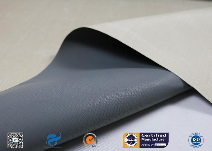 Satin Weave PTFE Coated Glass Fibre Fabric 260℃ High Temperature Resistance