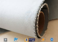 1550G 1.5MM Thermal Insulation Materials Grey Silicone Coated Fiberglass Fabric