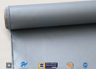 0.55mm Silicone Coated Fiberglass Cloth 580gsm Thermal Insulation Jacket Cloth