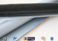 15.6oz Black Silicone Coated Glass Cloth 0.5mm Engine Heat Insulation